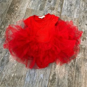 Plum- tutu dress